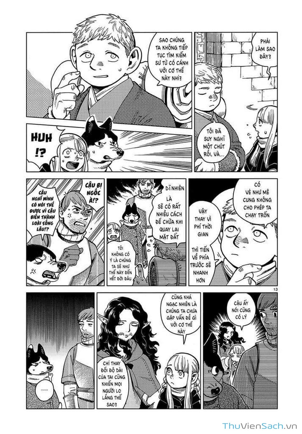 Truyện Tranh Mỹ Vị Hầm Ngục - Dungeon Meshi trang 4