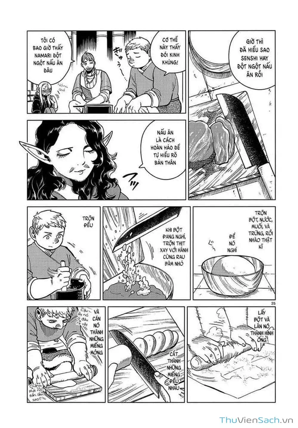 Truyện Tranh Mỹ Vị Hầm Ngục - Dungeon Meshi trang 4