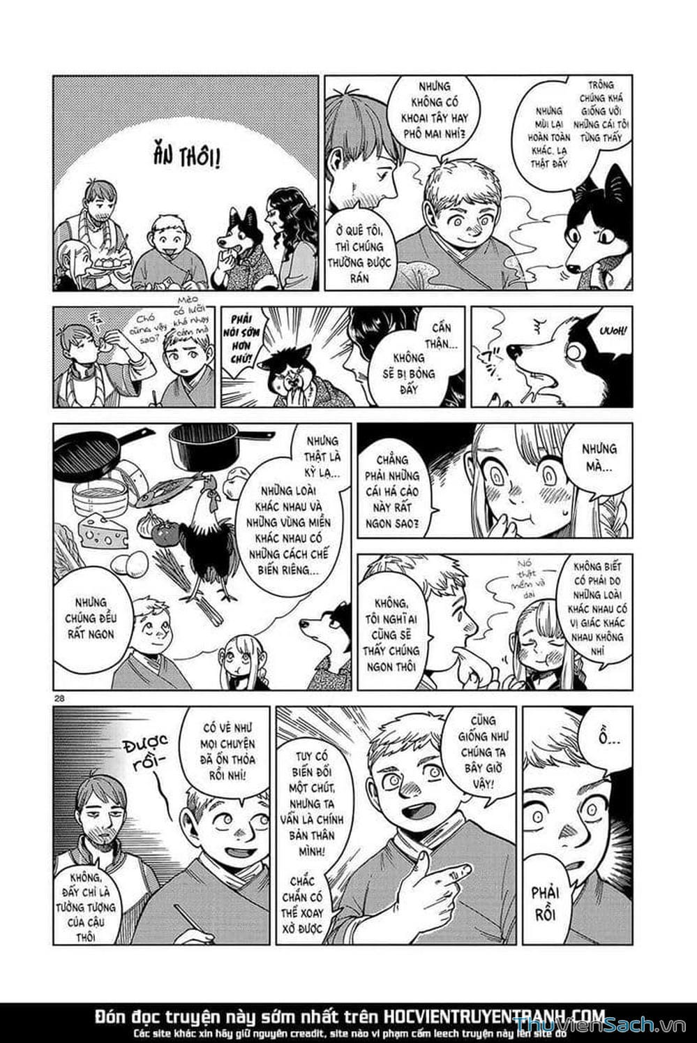 Truyện Tranh Mỹ Vị Hầm Ngục - Dungeon Meshi trang 4