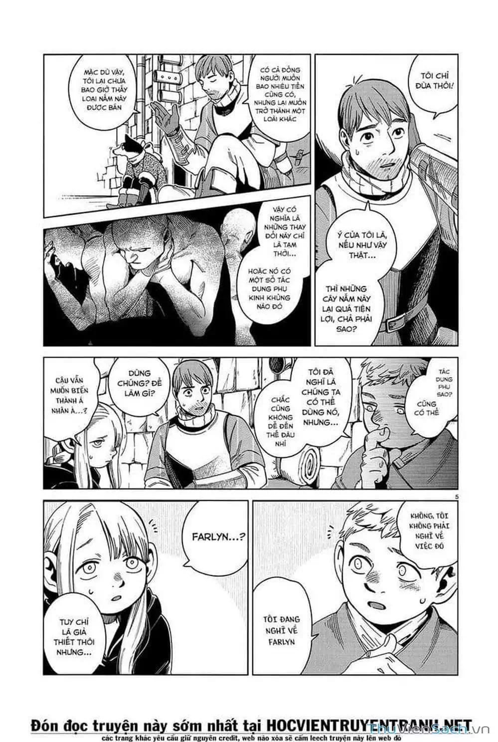 Truyện Tranh Mỹ Vị Hầm Ngục - Dungeon Meshi trang 4