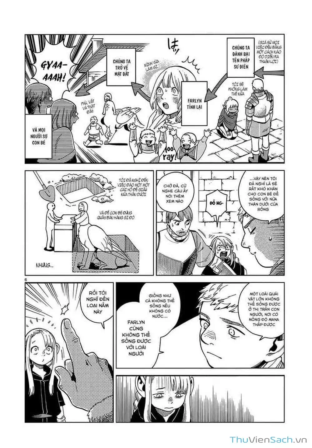 Truyện Tranh Mỹ Vị Hầm Ngục - Dungeon Meshi trang 4