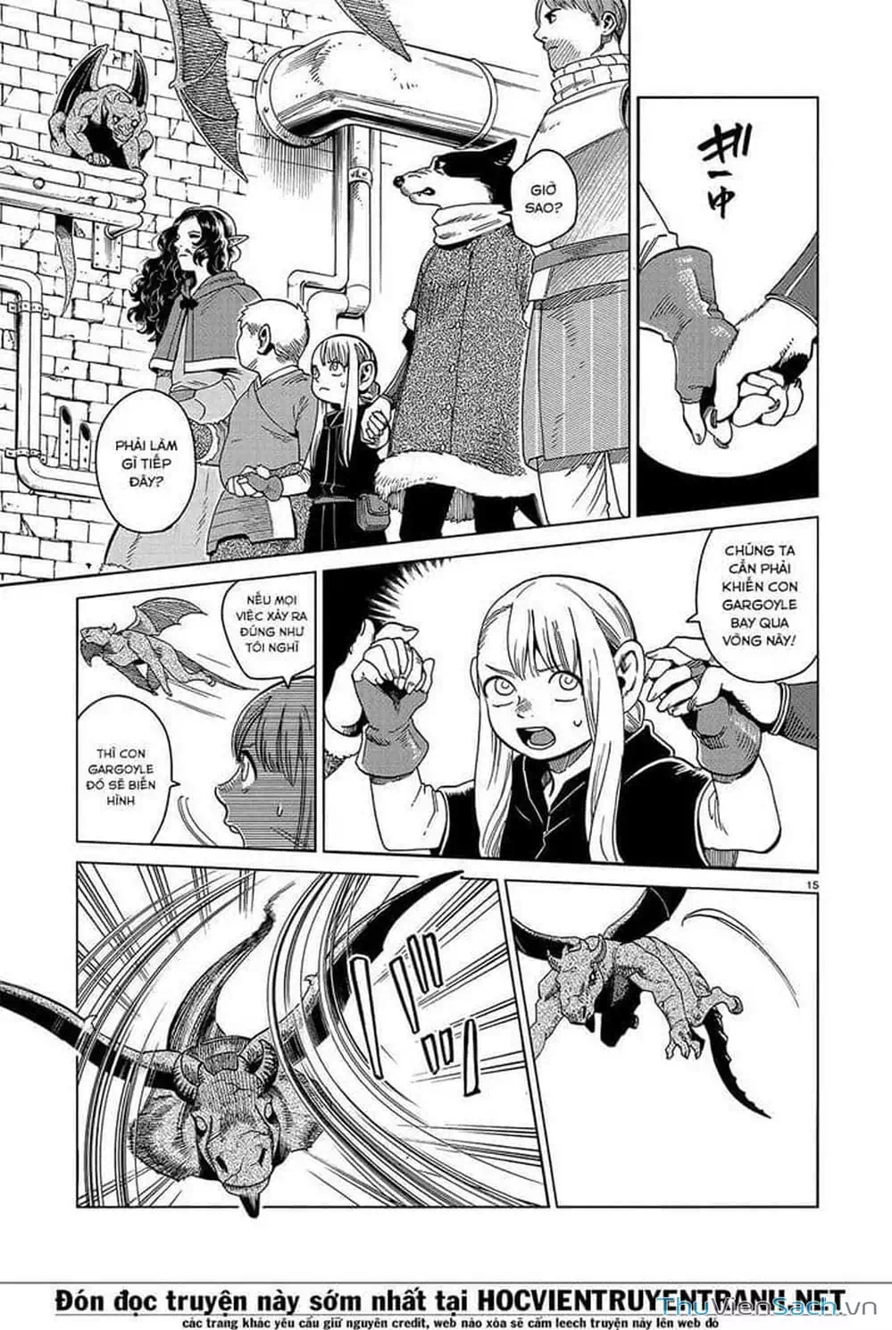 Truyện Tranh Mỹ Vị Hầm Ngục - Dungeon Meshi trang 4