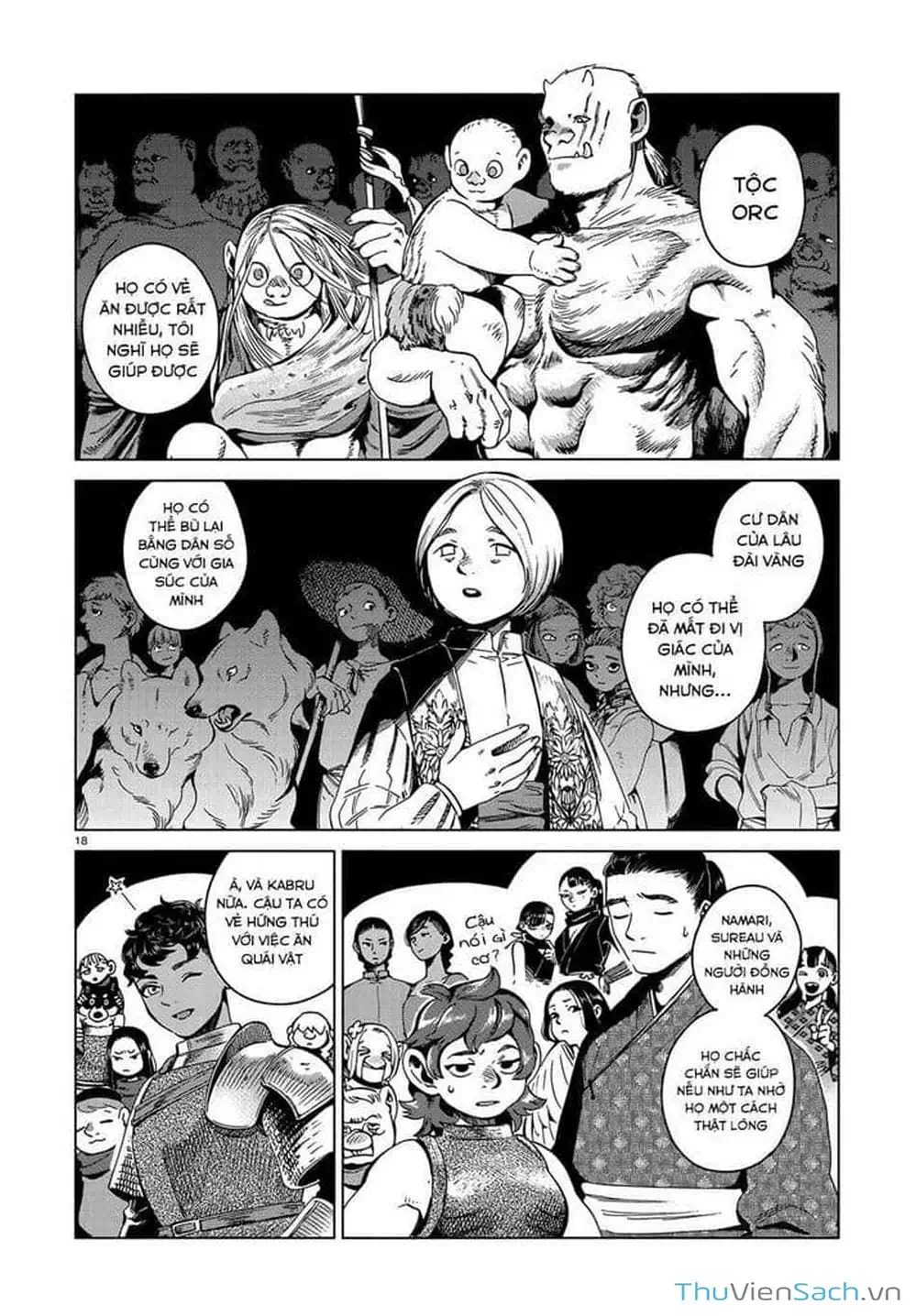 Truyện Tranh Mỹ Vị Hầm Ngục - Dungeon Meshi trang 4
