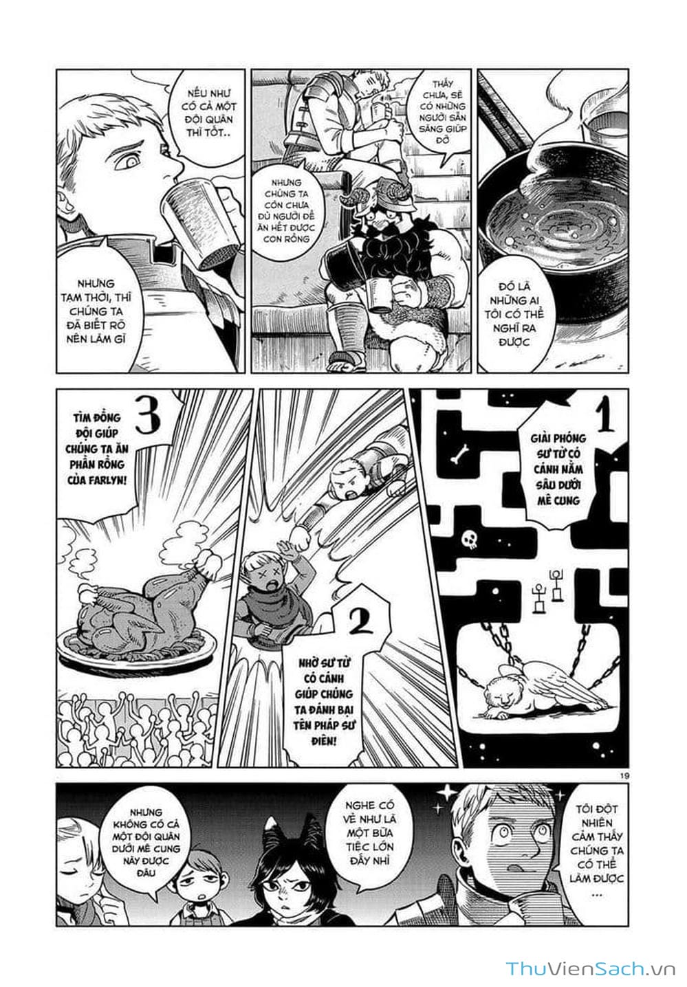 Truyện Tranh Mỹ Vị Hầm Ngục - Dungeon Meshi trang 4