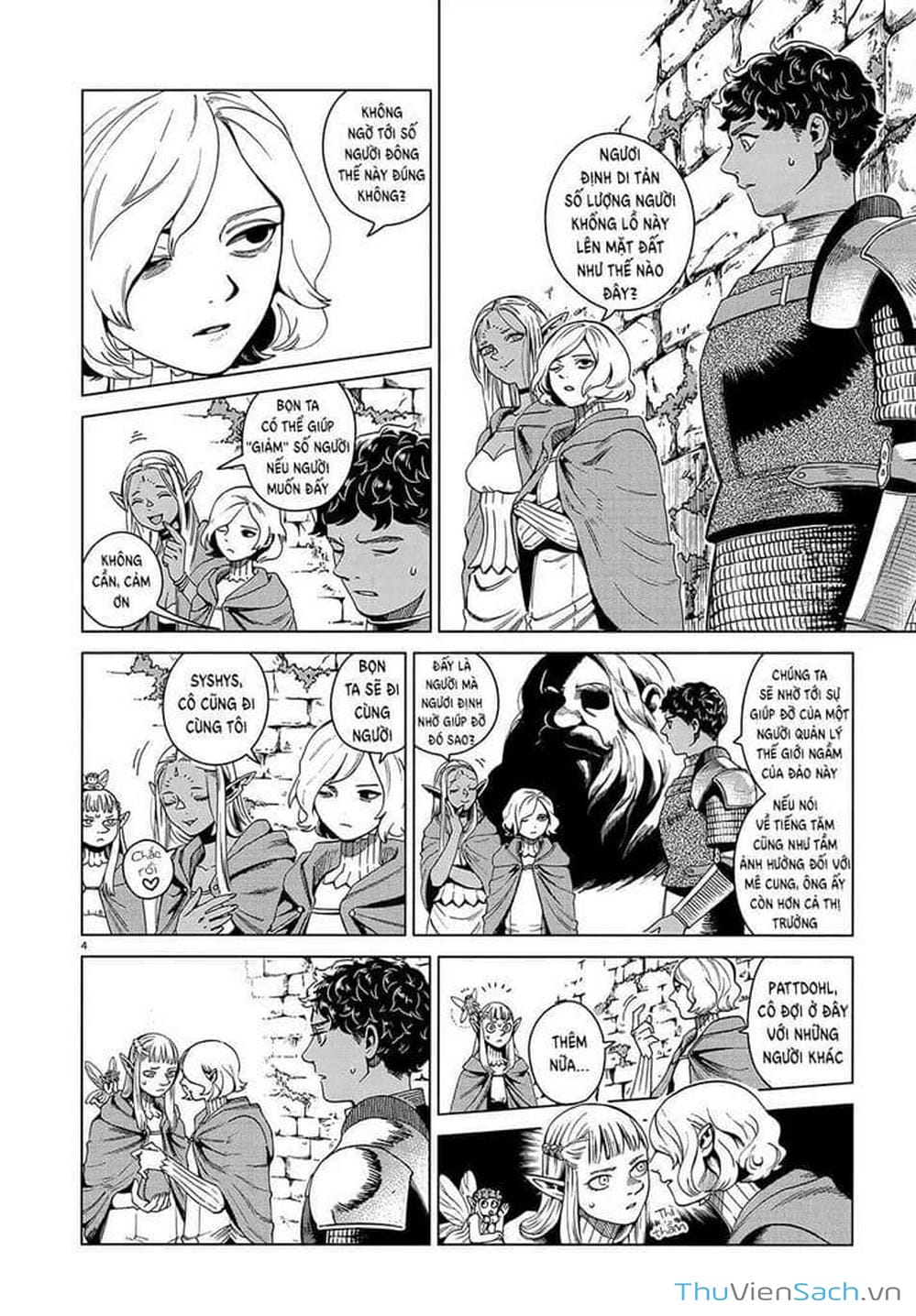 Truyện Tranh Mỹ Vị Hầm Ngục - Dungeon Meshi trang 4