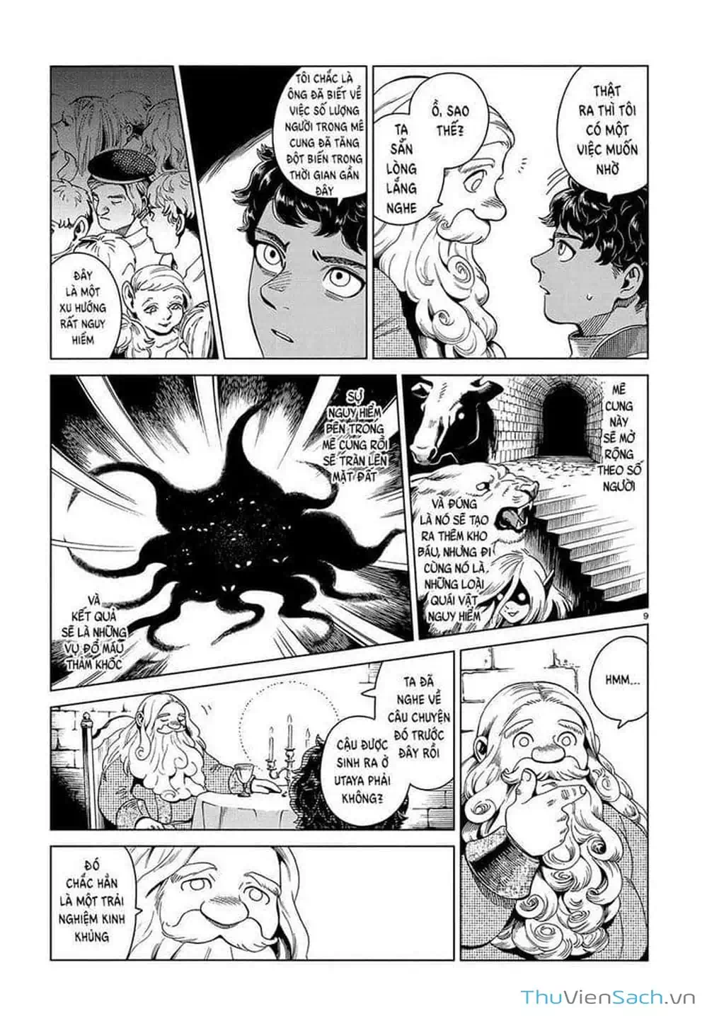 Truyện Tranh Mỹ Vị Hầm Ngục - Dungeon Meshi trang 4
