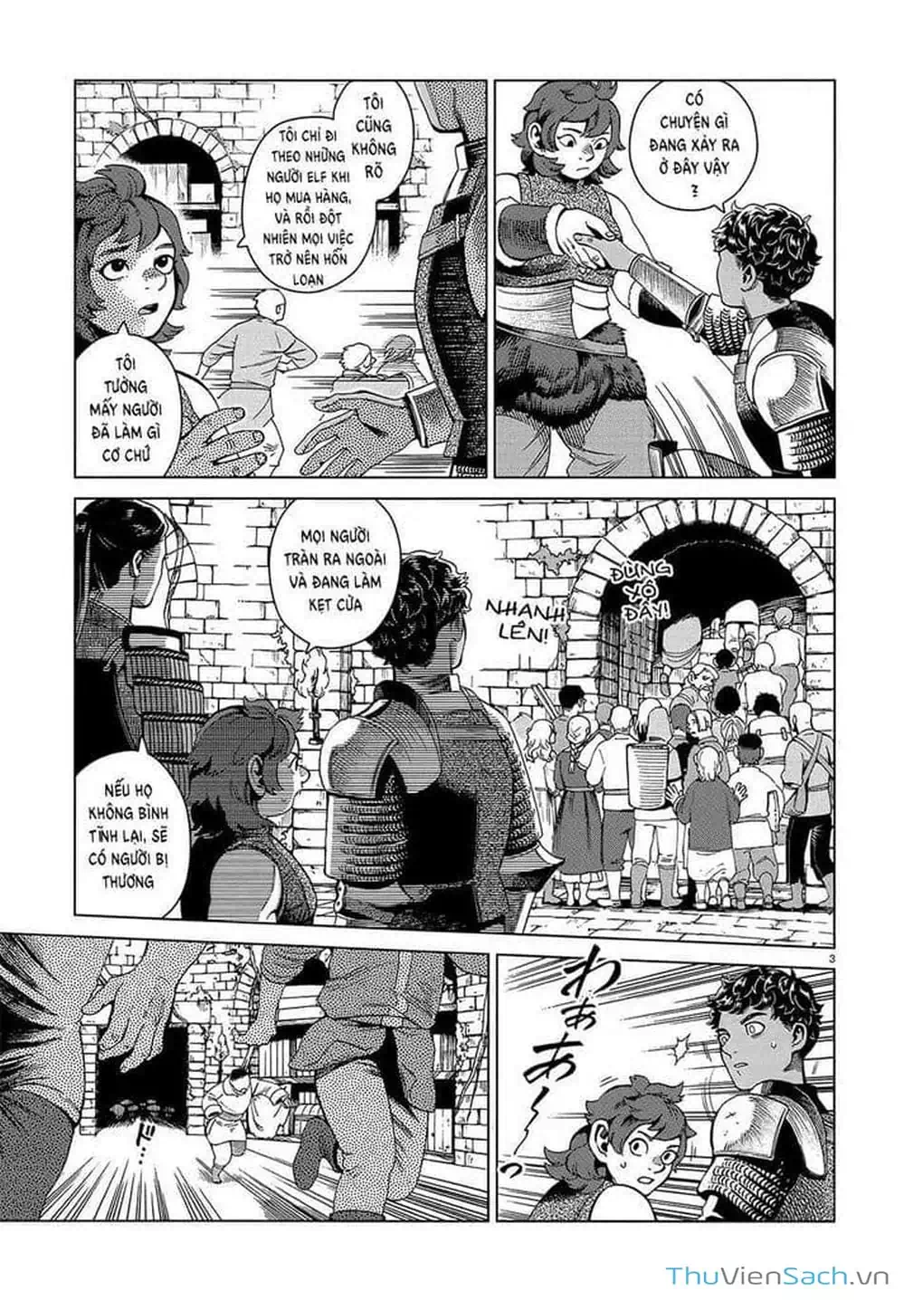 Truyện Tranh Mỹ Vị Hầm Ngục - Dungeon Meshi trang 4