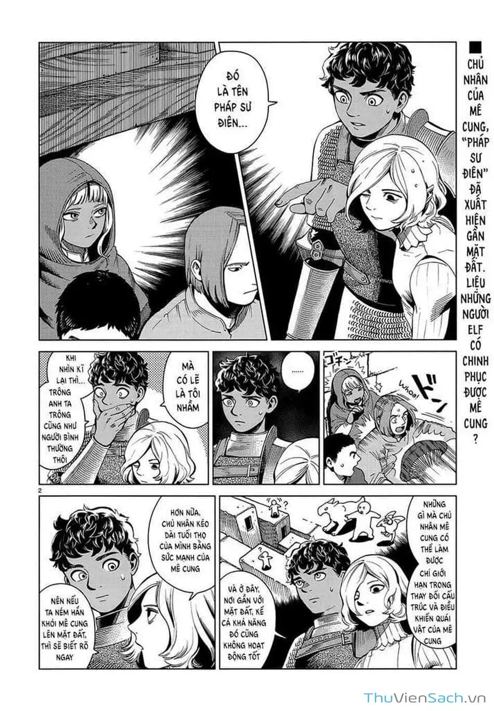 Truyện Tranh Mỹ Vị Hầm Ngục - Dungeon Meshi trang 4