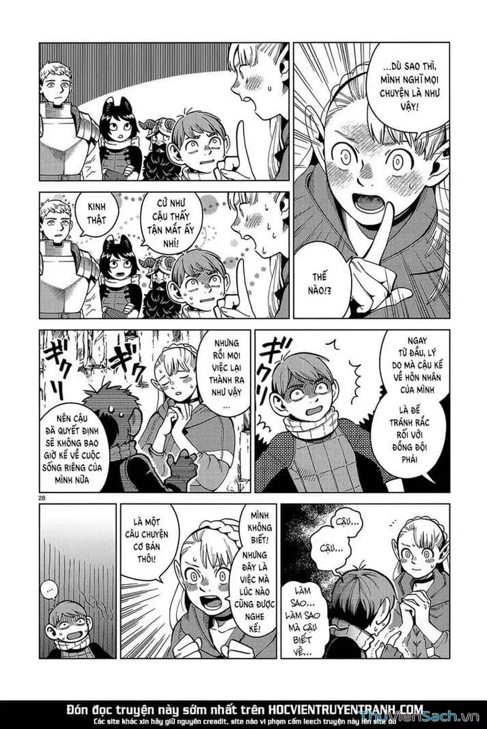 Truyện Tranh Mỹ Vị Hầm Ngục - Dungeon Meshi trang 4