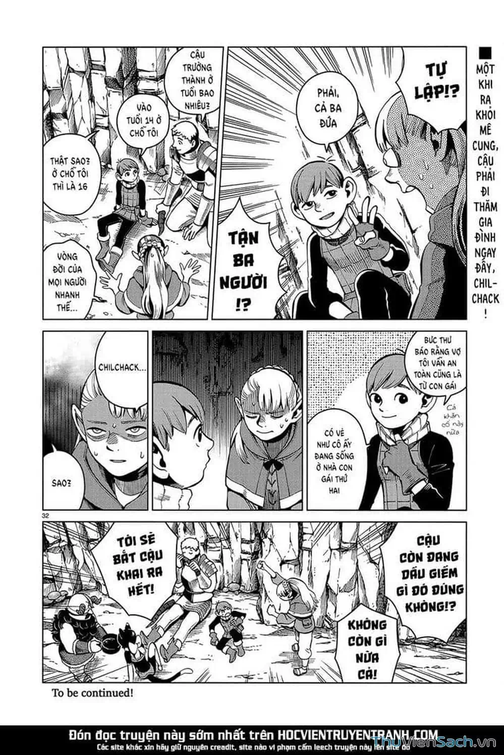 Truyện Tranh Mỹ Vị Hầm Ngục - Dungeon Meshi trang 4