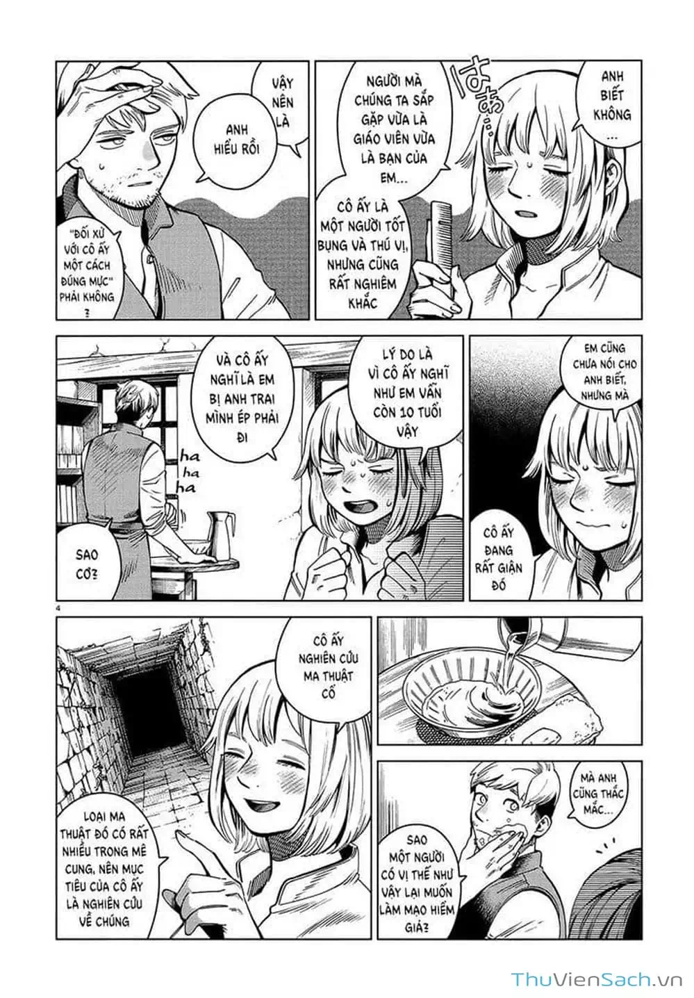 Truyện Tranh Mỹ Vị Hầm Ngục - Dungeon Meshi trang 4