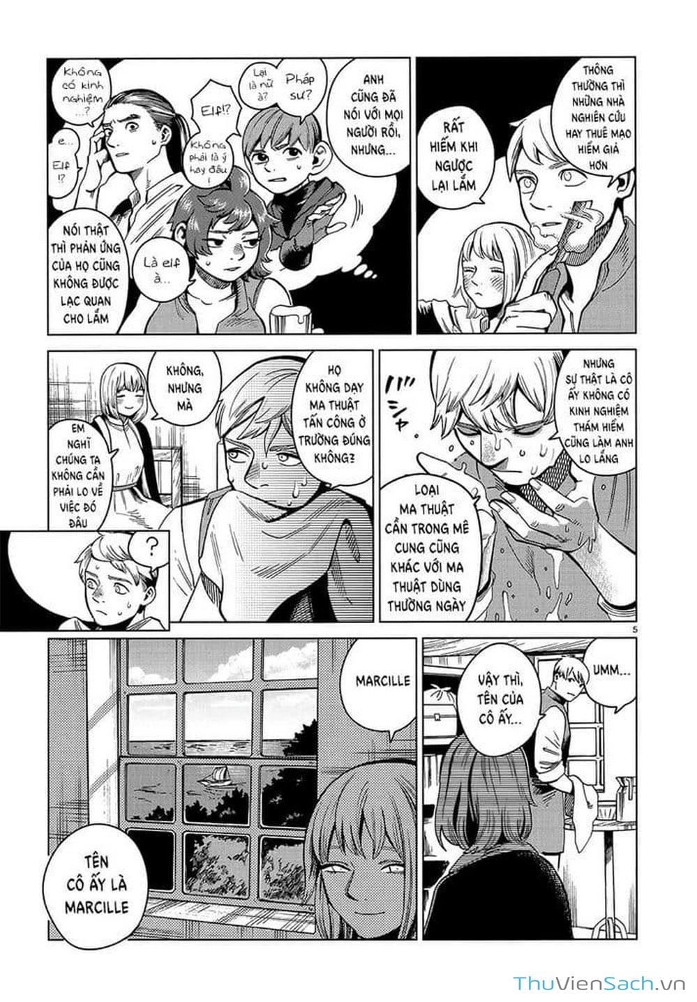 Truyện Tranh Mỹ Vị Hầm Ngục - Dungeon Meshi trang 4