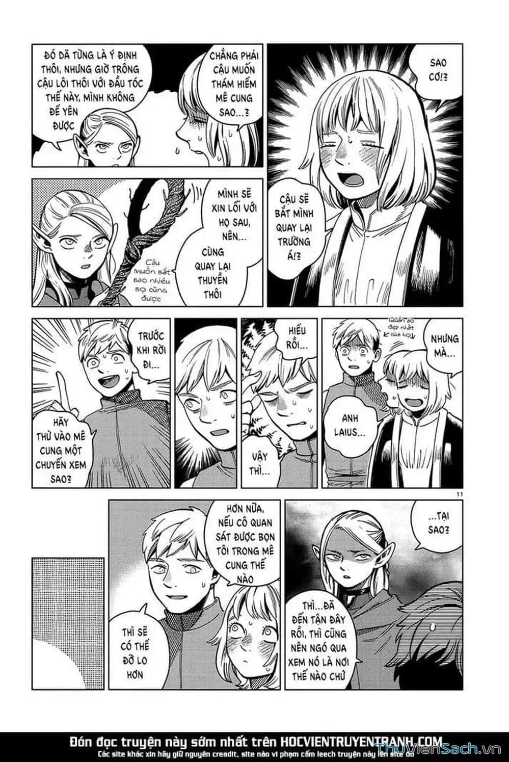 Truyện Tranh Mỹ Vị Hầm Ngục - Dungeon Meshi trang 4