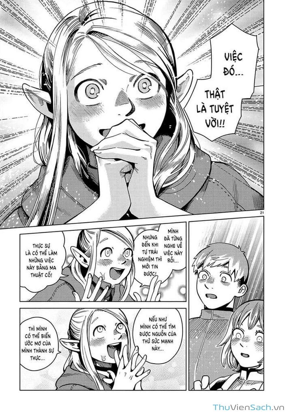 Truyện Tranh Mỹ Vị Hầm Ngục - Dungeon Meshi trang 4