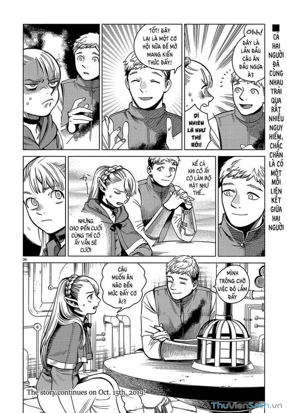 Truyện Tranh Mỹ Vị Hầm Ngục - Dungeon Meshi trang 4