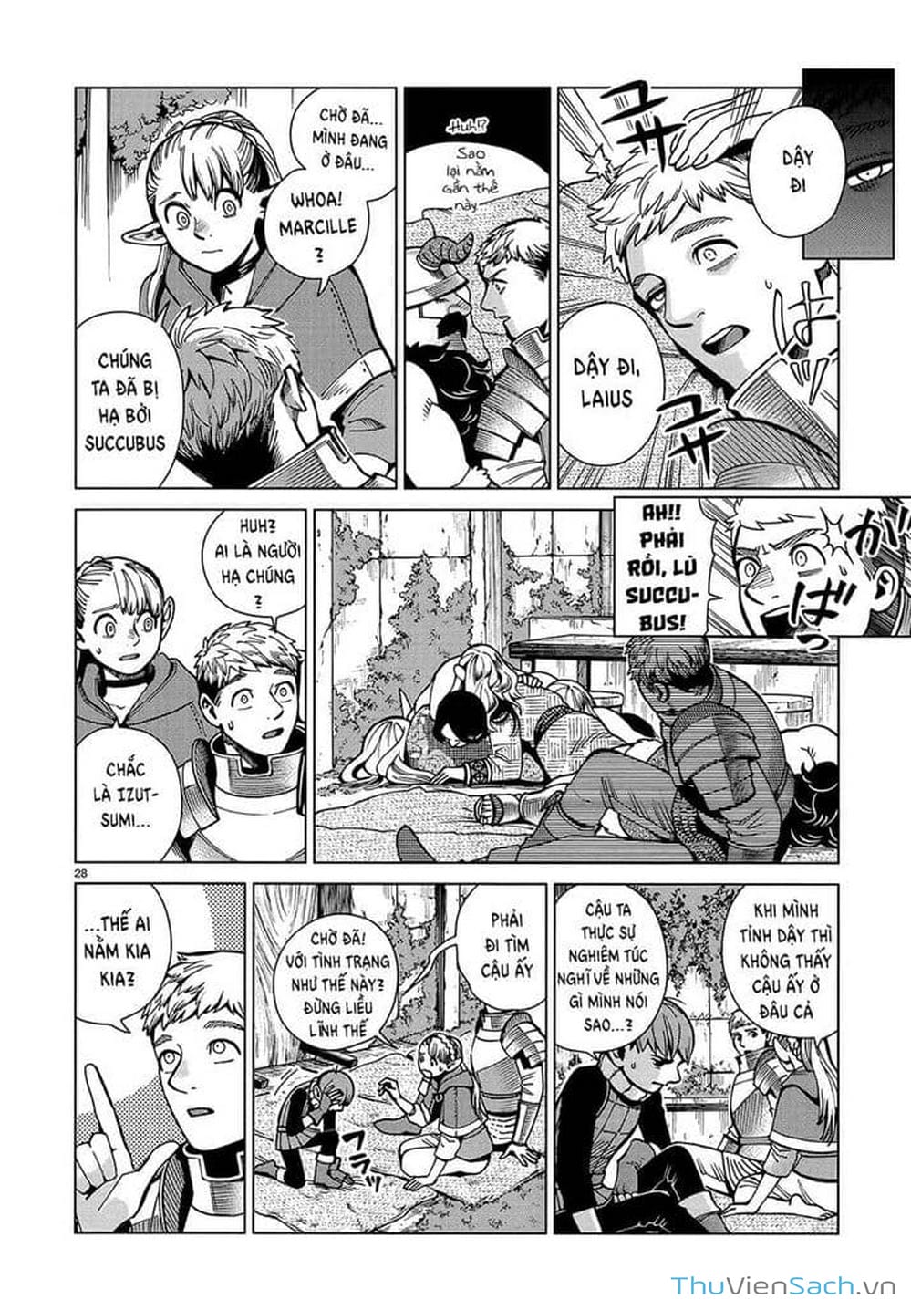 Truyện Tranh Mỹ Vị Hầm Ngục - Dungeon Meshi trang 4