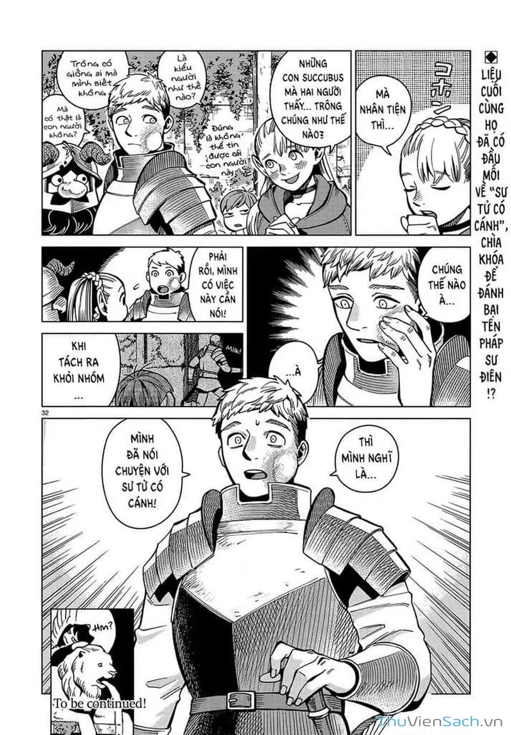 Truyện Tranh Mỹ Vị Hầm Ngục - Dungeon Meshi trang 4