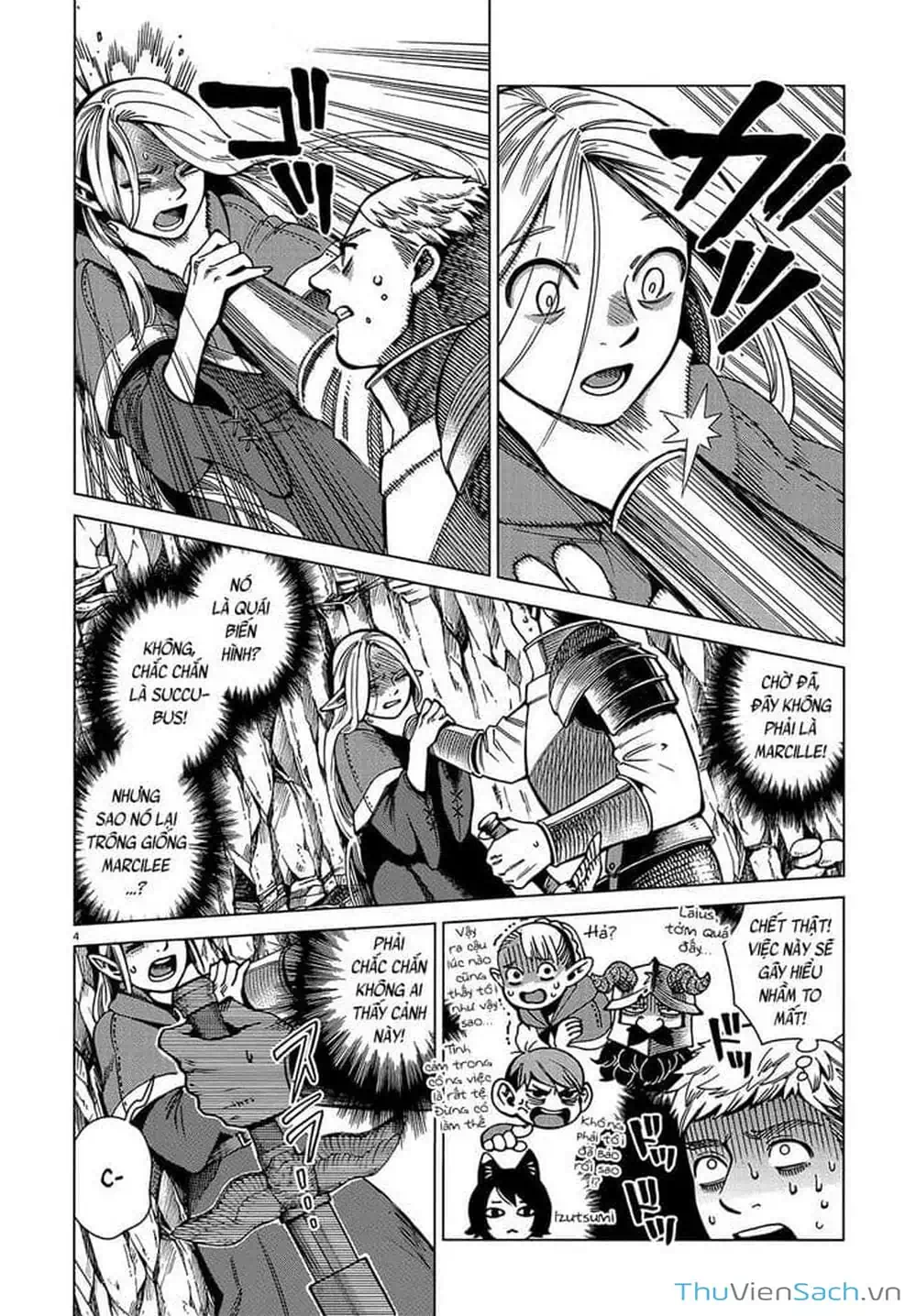 Truyện Tranh Mỹ Vị Hầm Ngục - Dungeon Meshi trang 4