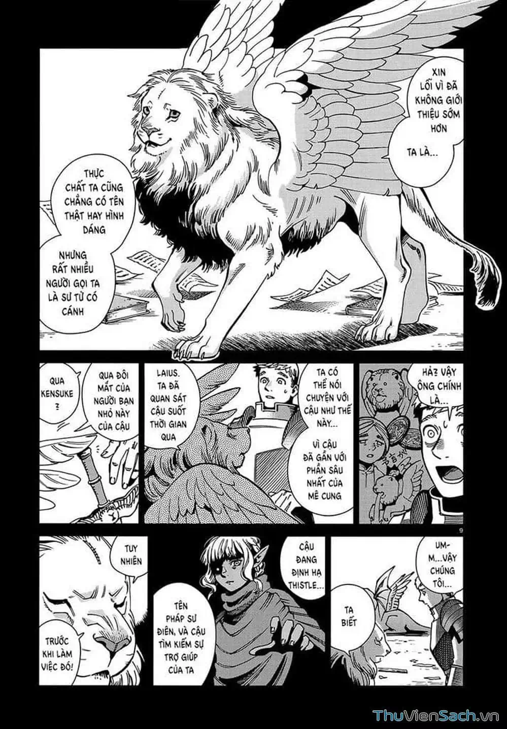 Truyện Tranh Mỹ Vị Hầm Ngục - Dungeon Meshi trang 4