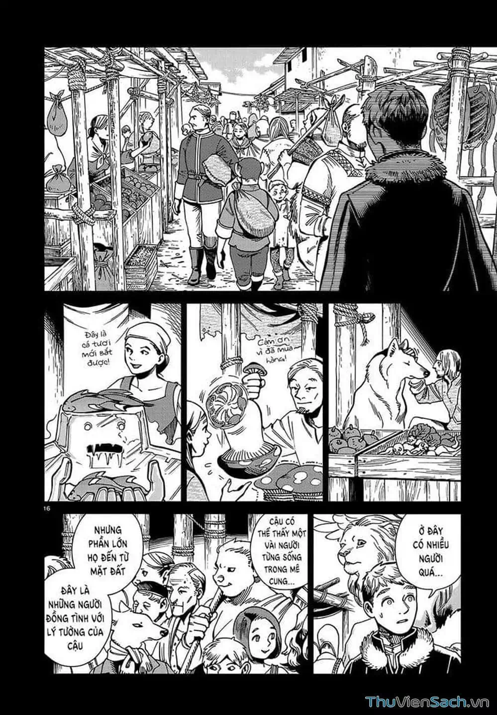 Truyện Tranh Mỹ Vị Hầm Ngục - Dungeon Meshi trang 4