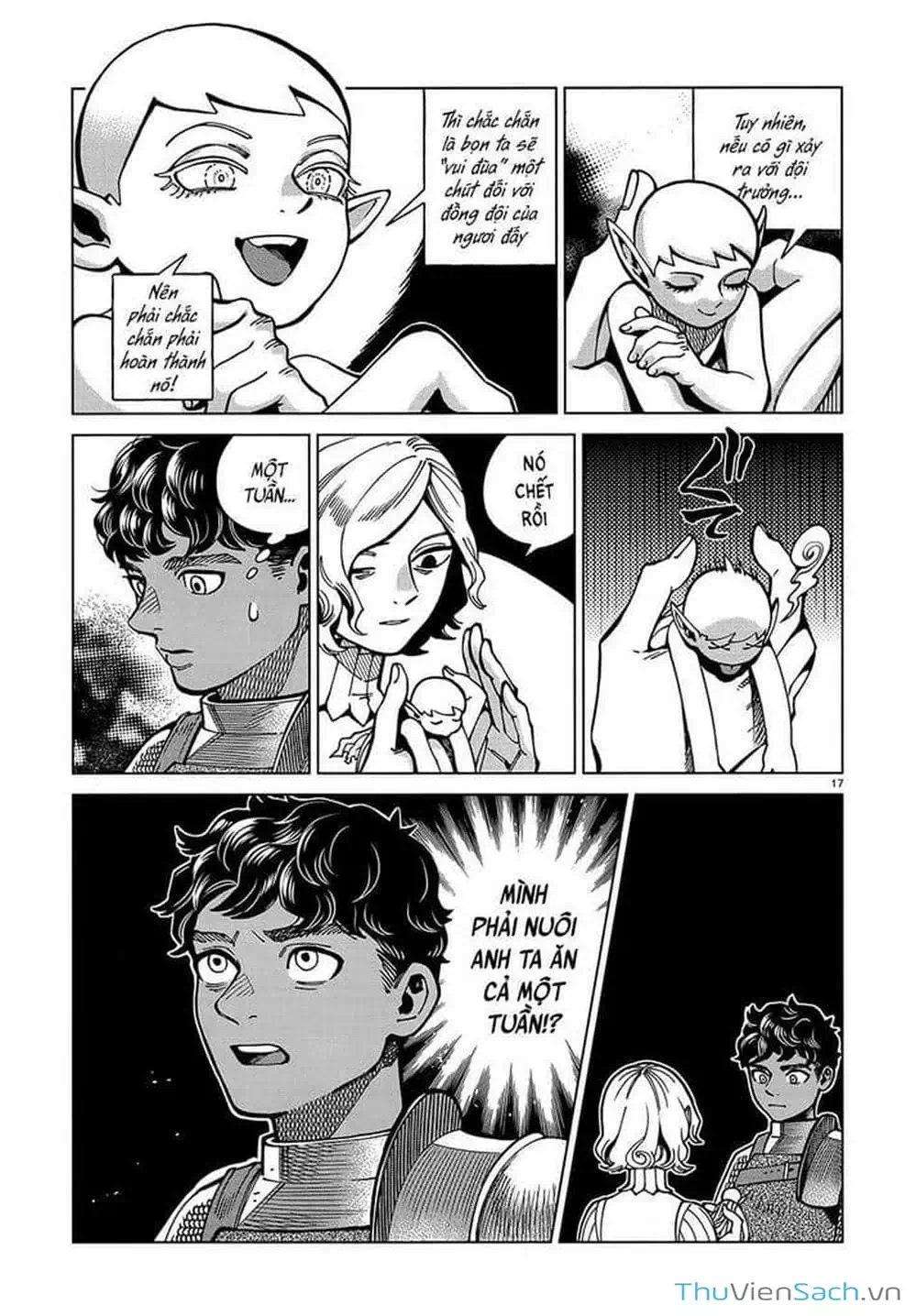 Truyện Tranh Mỹ Vị Hầm Ngục - Dungeon Meshi trang 4