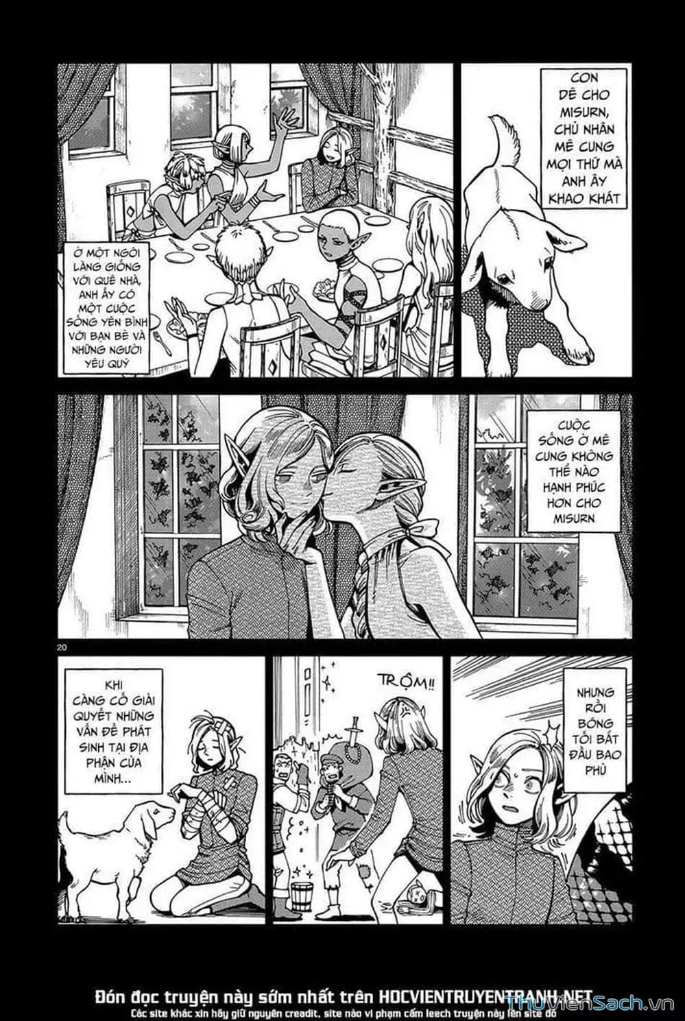 Truyện Tranh Mỹ Vị Hầm Ngục - Dungeon Meshi trang 4