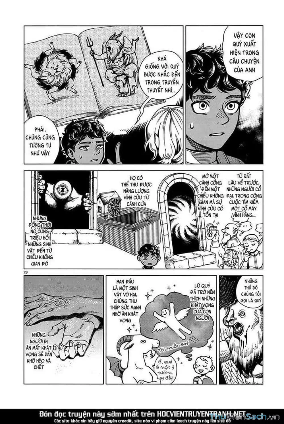 Truyện Tranh Mỹ Vị Hầm Ngục - Dungeon Meshi trang 4