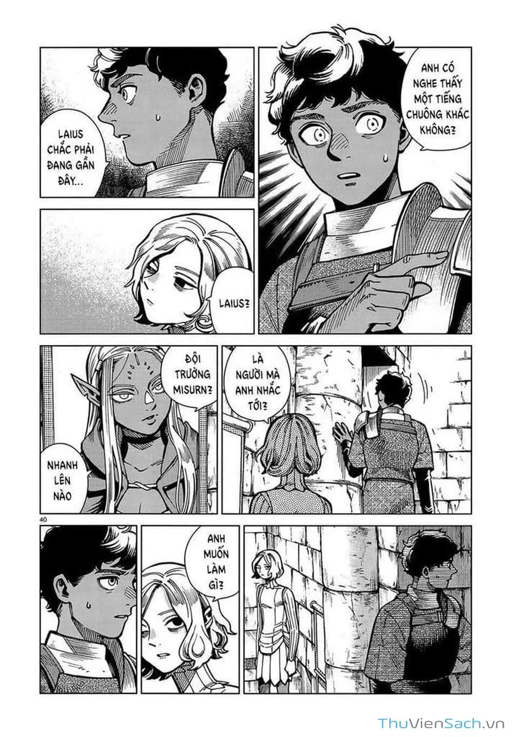 Truyện Tranh Mỹ Vị Hầm Ngục - Dungeon Meshi trang 4