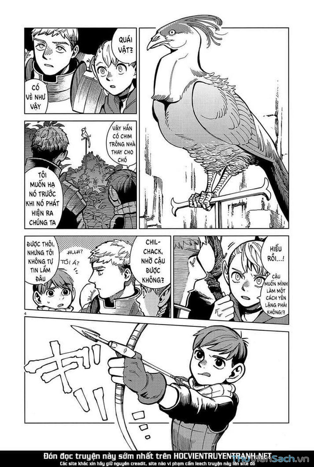 Truyện Tranh Mỹ Vị Hầm Ngục - Dungeon Meshi trang 4