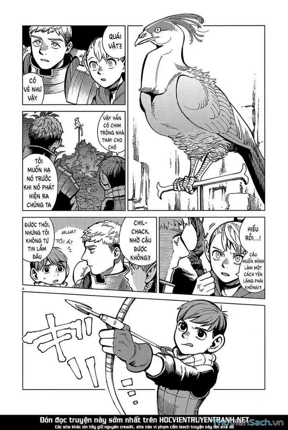 Truyện Tranh Mỹ Vị Hầm Ngục - Dungeon Meshi trang 4