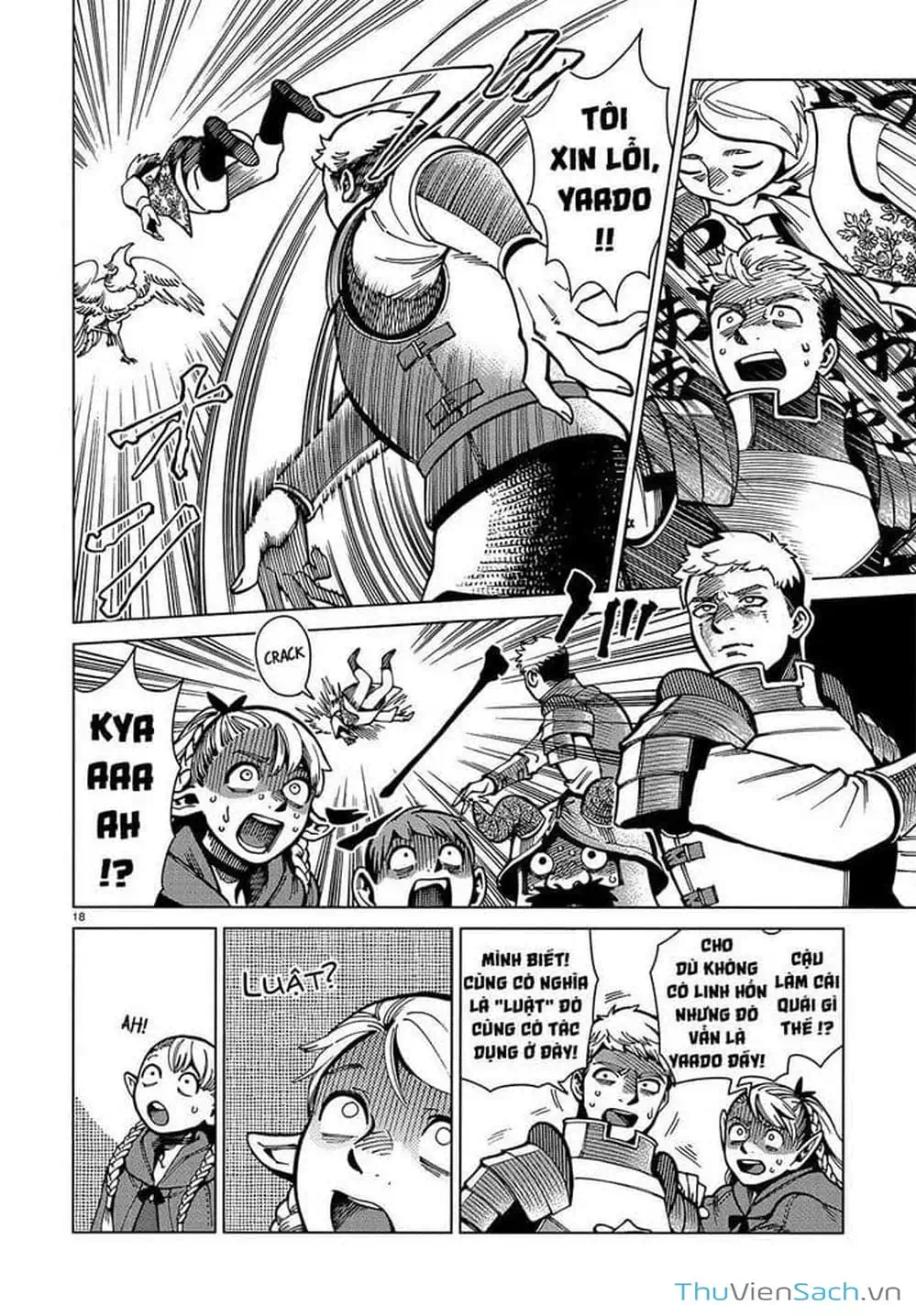 Truyện Tranh Mỹ Vị Hầm Ngục - Dungeon Meshi trang 4