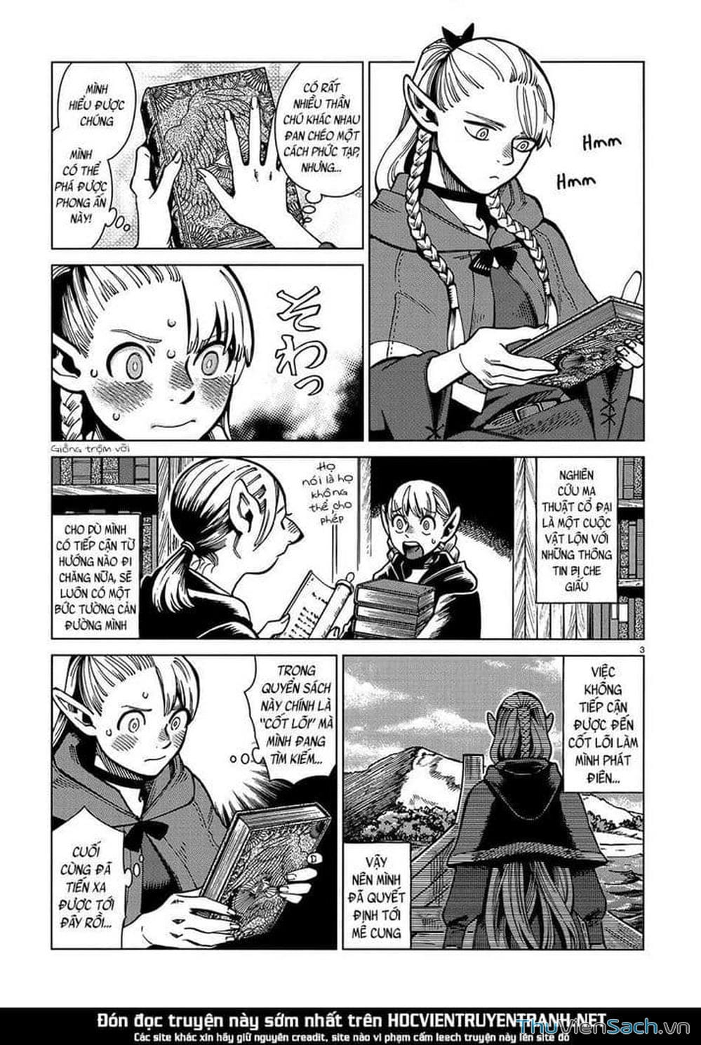 Truyện Tranh Mỹ Vị Hầm Ngục - Dungeon Meshi trang 4