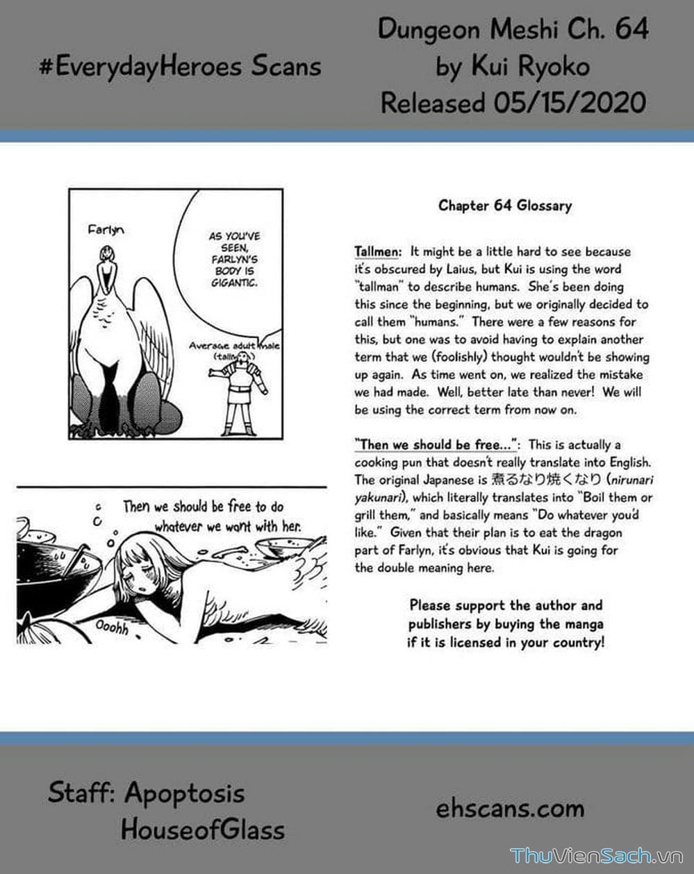 Truyện Tranh Mỹ Vị Hầm Ngục - Dungeon Meshi trang 4