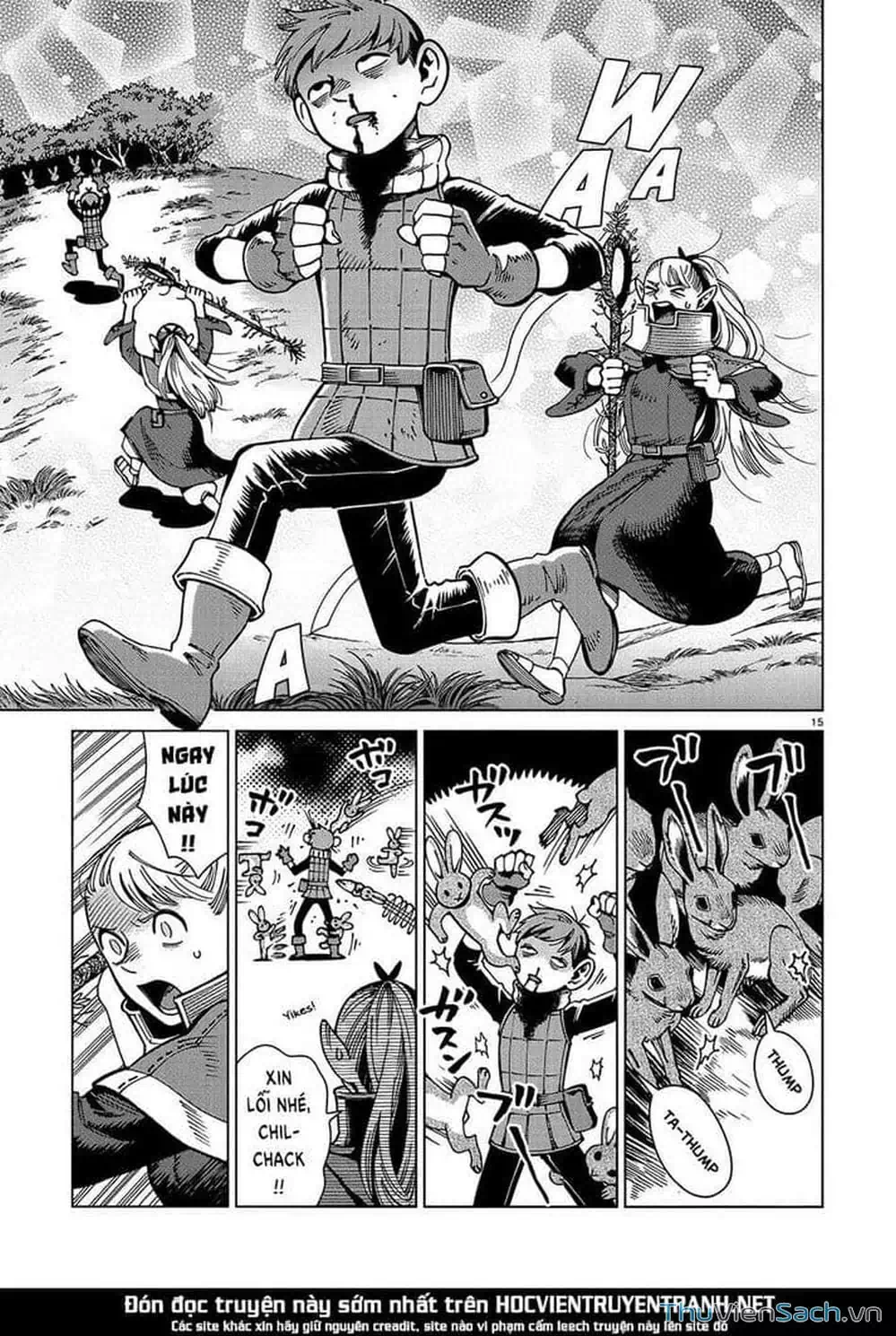 Truyện Tranh Mỹ Vị Hầm Ngục - Dungeon Meshi trang 4