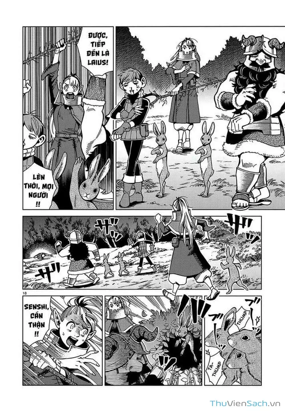 Truyện Tranh Mỹ Vị Hầm Ngục - Dungeon Meshi trang 4