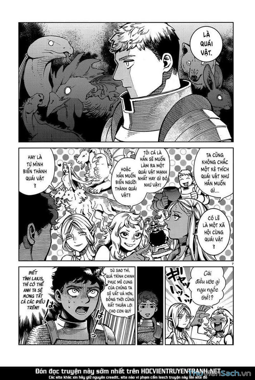 Truyện Tranh Mỹ Vị Hầm Ngục - Dungeon Meshi trang 4