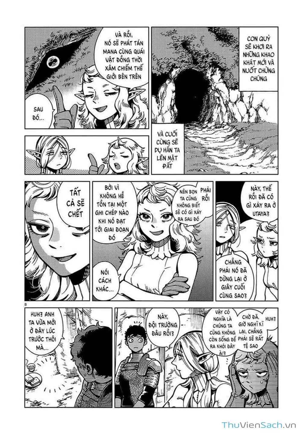 Truyện Tranh Mỹ Vị Hầm Ngục - Dungeon Meshi trang 4