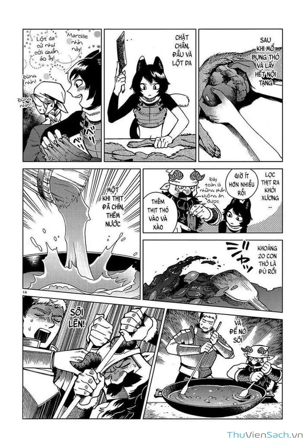 Truyện Tranh Mỹ Vị Hầm Ngục - Dungeon Meshi trang 4