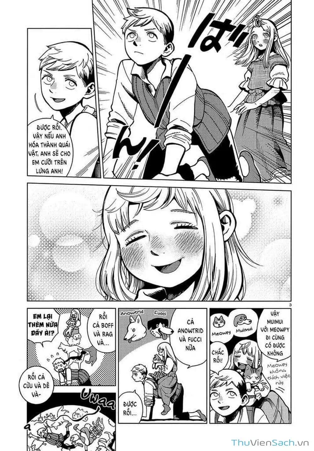 Truyện Tranh Mỹ Vị Hầm Ngục - Dungeon Meshi trang 4