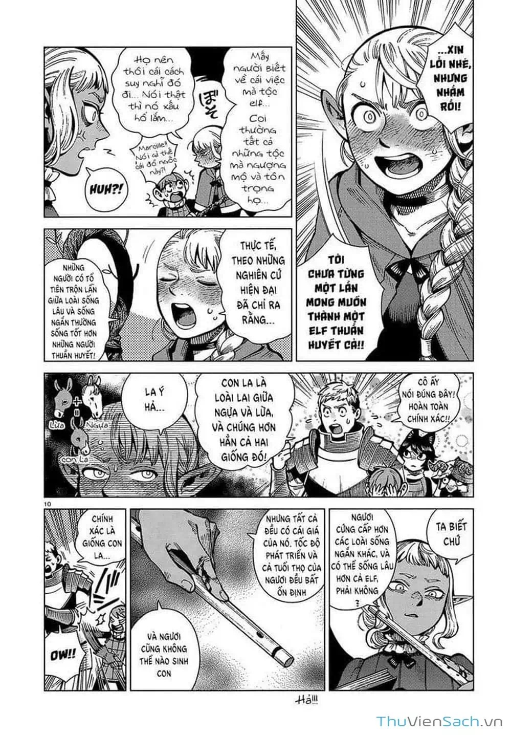 Truyện Tranh Mỹ Vị Hầm Ngục - Dungeon Meshi trang 4