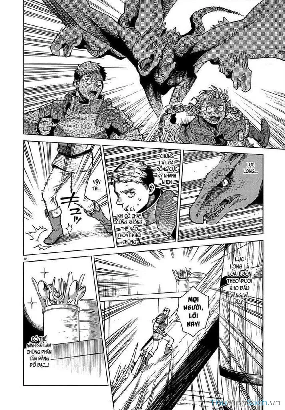 Truyện Tranh Mỹ Vị Hầm Ngục - Dungeon Meshi trang 4