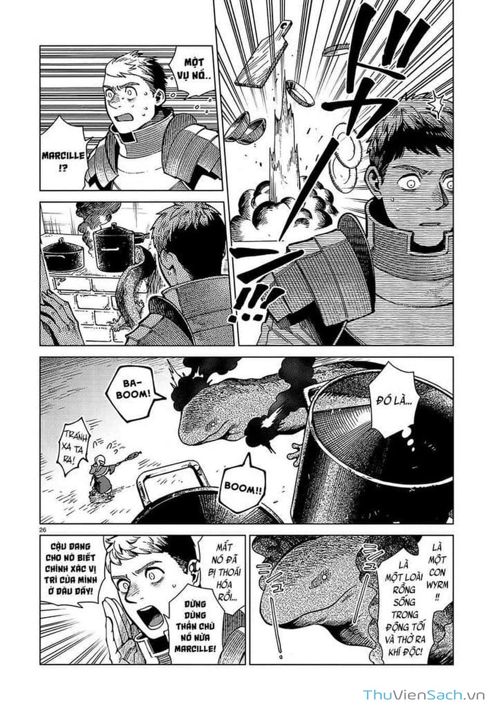 Truyện Tranh Mỹ Vị Hầm Ngục - Dungeon Meshi trang 4