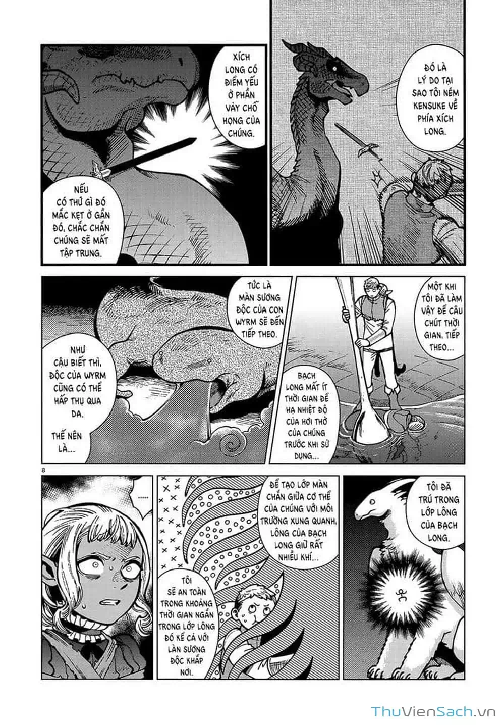 Truyện Tranh Mỹ Vị Hầm Ngục - Dungeon Meshi trang 4
