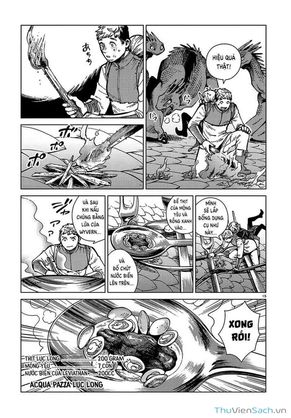 Truyện Tranh Mỹ Vị Hầm Ngục - Dungeon Meshi trang 4