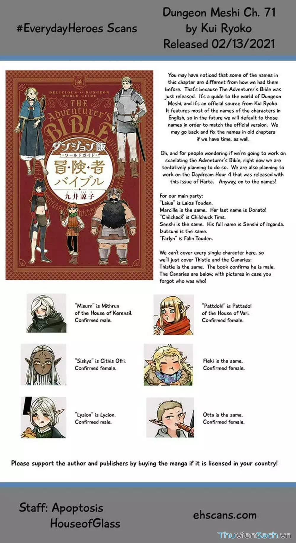 Truyện Tranh Mỹ Vị Hầm Ngục - Dungeon Meshi trang 4