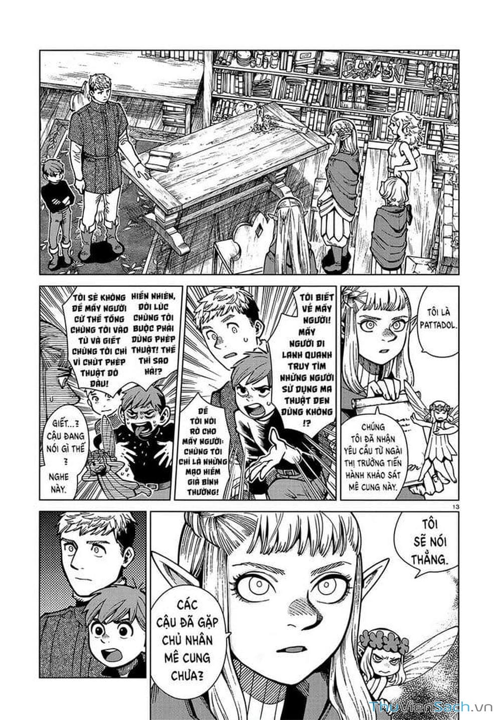 Truyện Tranh Mỹ Vị Hầm Ngục - Dungeon Meshi trang 4