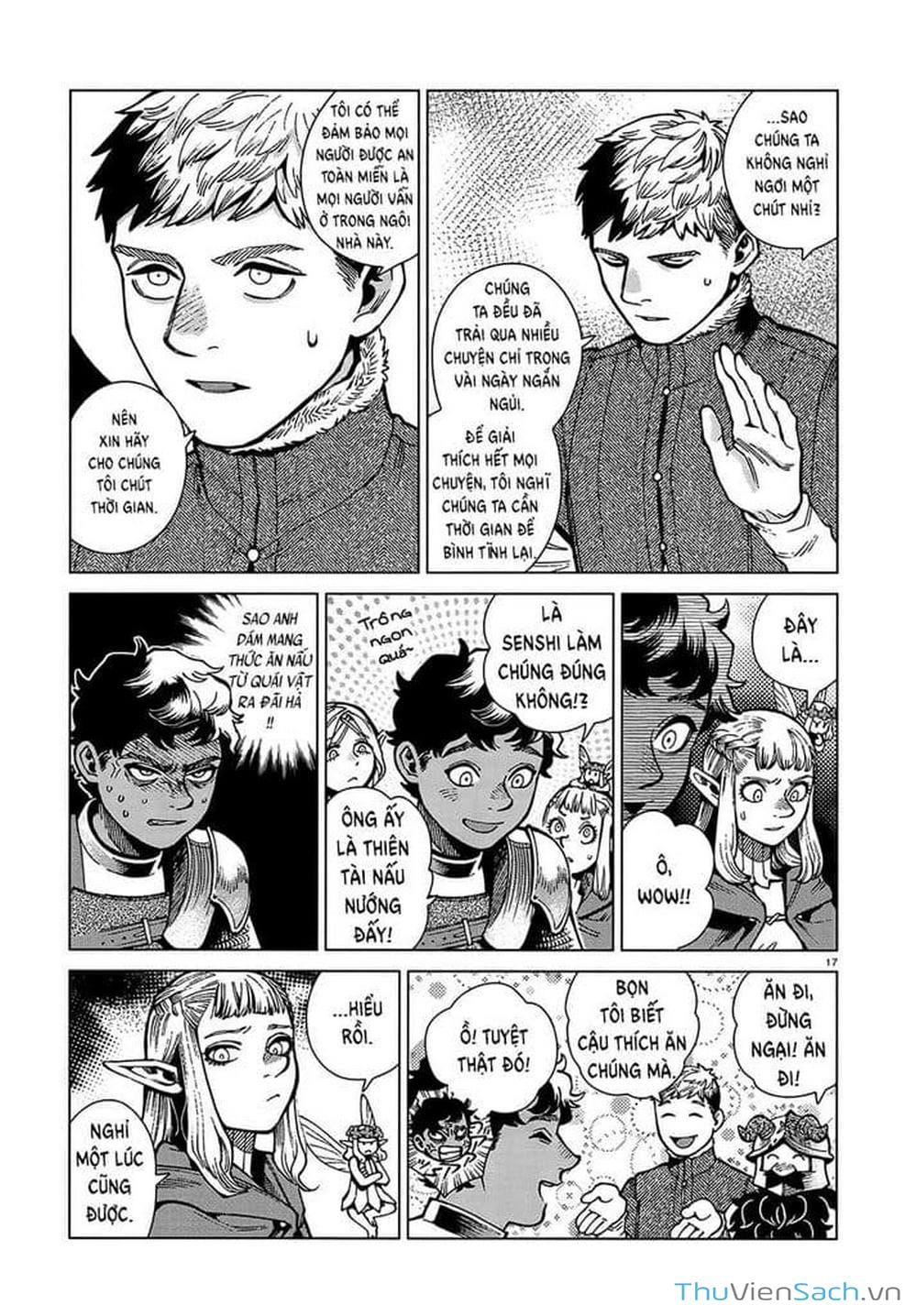 Truyện Tranh Mỹ Vị Hầm Ngục - Dungeon Meshi trang 4