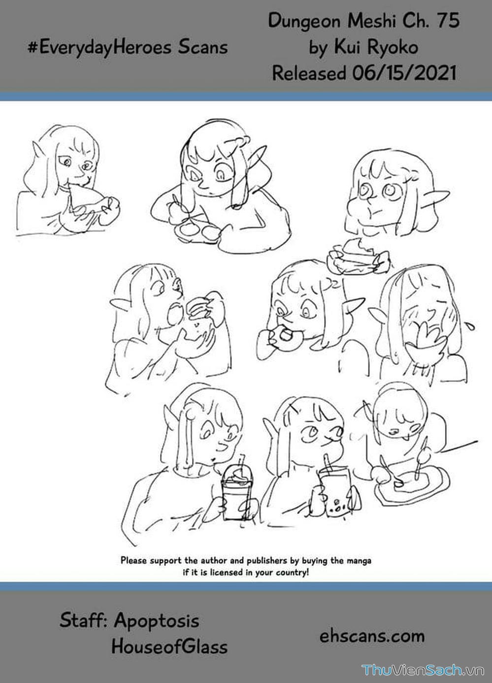 Truyện Tranh Mỹ Vị Hầm Ngục - Dungeon Meshi trang 4