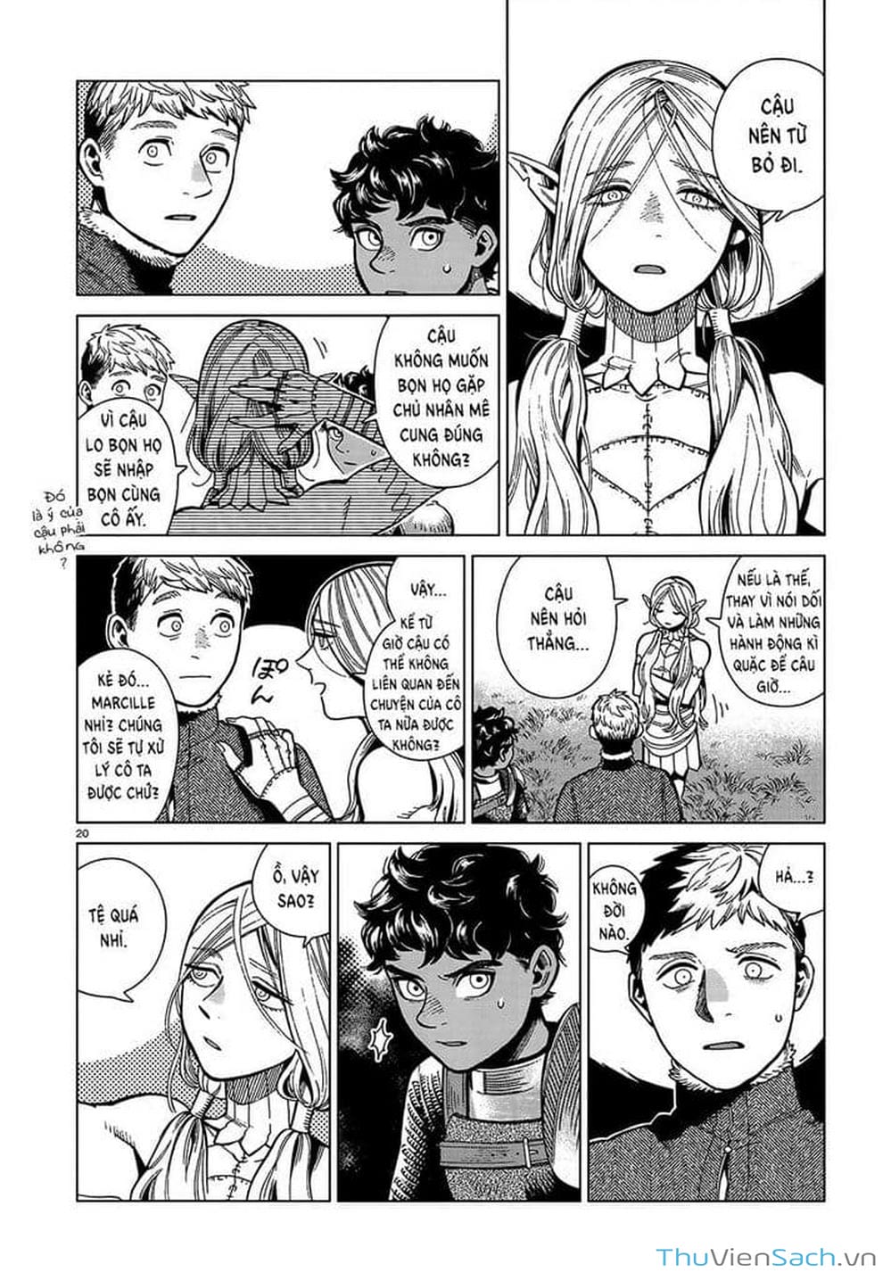 Truyện Tranh Mỹ Vị Hầm Ngục - Dungeon Meshi trang 4