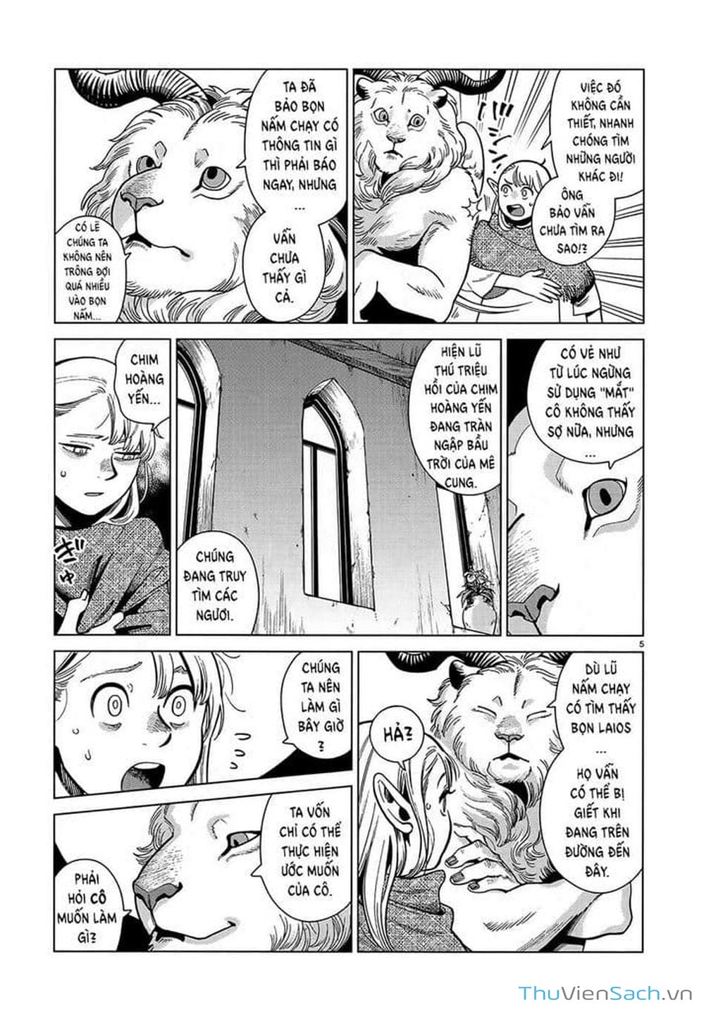 Truyện Tranh Mỹ Vị Hầm Ngục - Dungeon Meshi trang 4